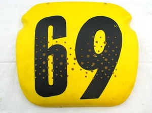 Vintage Universal Track Road Racing Front Number Plate Maier 275 - Picture 1 of 2