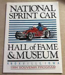 1994 National Sprint Car Hall Of Fame And Museum Souvenir Program (S225) - Picture 1 of 2