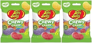 3x Jelly Verschiedene Sauer Geschmack Kaubonbon Candy 60g Vegan Amerikanischer - Bild 1 von 2