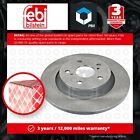 2x Brake Discs Pair Solid fits TOYOTA AVENSIS ZRT271 1.8 Rear 08 to 18 2ZR-FAE