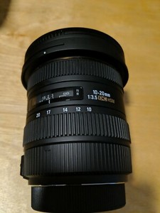 Sigma 10-20mm DCHSM wide angle lens