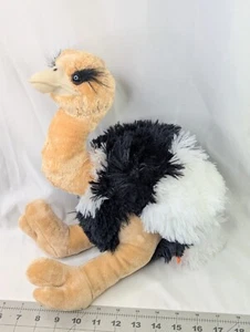 Wild Republic Ostrich Bird Plush 14 Inch Stuffed Animal Toy - Imagen 1 de 10