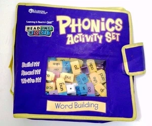 Learning Resources Phonics Activity Set Reading Rods Word Building Purple Kit - Picture 1 of 5