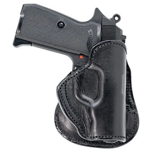 PADDLE HOLSTER FOR WALTHER PPK. OWB LEATHER PADDLE WITH ADJUSTABLE CANT. - Picture 1 of 10