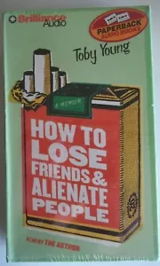 1~Audio Book-4 Cassettes~"How To Lose Friends & Alienate People"~New/Sealed - Picture 1 of 2