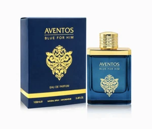 Aventos Blue for Him - Eau De Parfum by Fragranc Word - 100ml - 3.4 fl oz  - Men - Picture 1 of 5