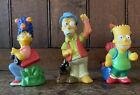 Lot Vtg The Simpsons Homer Marge Bart Camping Bird Watching 1990 Tcffc