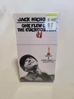 BRAND NEW! One Flew Over the Cuckoos Nest (VHS, 1997) Jack Nicholson SEALED! - Image 1 of 2