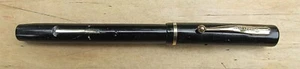 Vintage Sheaffer Füllfederhalter schwarz - feine 14k Feder - Bild 1 von 10