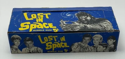 1966 Topps Lost in Space Wax Pack Empty Box - Excellent Condition - Image 1 of 4