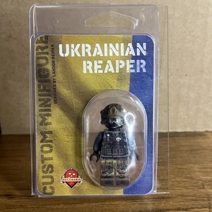 Ukrainian Reaper Brickmania Minifig Minifigure Custom Minifigure - Military - Picture 1 of 4
