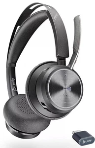 Poly Voyager Focus 2 UC 2024 Wireless Headset Active Noise Canceling (ANC) - Zdjęcie 1 z 5