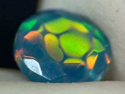 🔥ALIEN 🔥/ETHIOPIAN WELO OPAL FACETTE / 0.35 CT /AAA CABOCHON LOT/ PREMIUM 6 🔥 - Bild 1 von 4