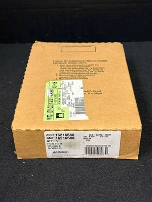 OEM GM POWERTRAIN CONTROL MODULE 1996-2002 GM 16216588 - Image 1 of 2
