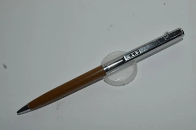 Lápis mecânico Paper Mate Profile #1 Slim Grip cano marrom 0,9 mm década de 1980 EUA - Imagem 1 de 4