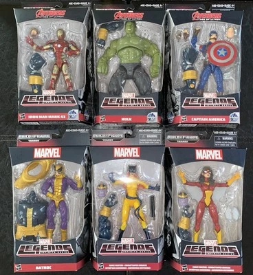 Marvel Legends Infinite Series Танос BAF Полный Набор из 6 - НОВЫЙ И ЗАПЕЧАТАННЫЙ - Изображение 1 из 4