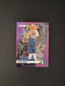 2024-25 Panini Prizm Fast Break Jaden Hardy Purple Disco /75 - Picture 1 of 2