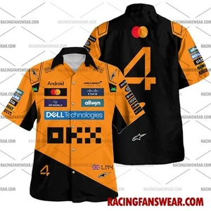 Lando Norris Formula One Racing 2025 Hawaiian Shirt - Picture 1 of 6