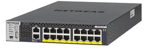 Netgear ProSAFE M4300 XSM4316PB  10G Managed Switch 16x RJ-45 500W PoE+ NEU OVP - Bild 1 von 3