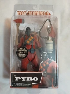 Team Fortress 2 RED Pyro NECA Red Action Figure Repaired Leg - Picture 1 of 7