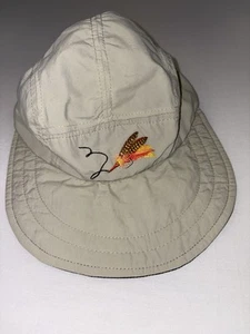 Vintage Columbia PFG Fishing Duck Bill Fishing Lightweight Hat 90s USA Cap Lure - Picture 1 of 11
