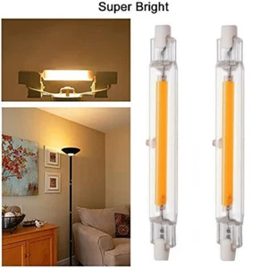 Dimmable R7S LED Lamp 20W 118mm 110V Energy Saving Replace Halogen Light 3000K - Picture 1 of 10