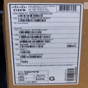 CISCO   100% Brand New Original  power-supply module  PWR-C45-6000ACV - Picture 1 of 1
