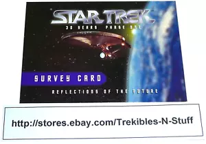 30 Jahre Star Trek Phase 1 Survey Card Skybox 1995 - Bild 1 von 2