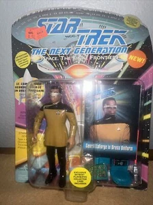 1993 Star Trek The Next Generation Lt. Commander Geordi Laforge Unpunched Figure - Picture 1 of 3
