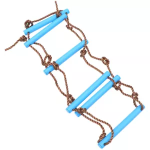 Kids Excersize Toy Climbing Cargo Net Toddler Swing Rope Kids Rope Ladder - Picture 1 of 11