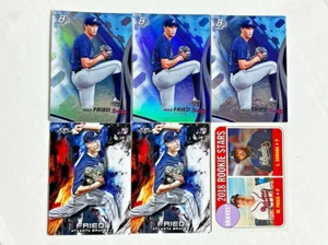 MAX FRIED LOT OF 6 RC’s! Bowman Platinum HOLO RC’s, Heritage RC, Topps Fire RC’s - Picture 1 of 1