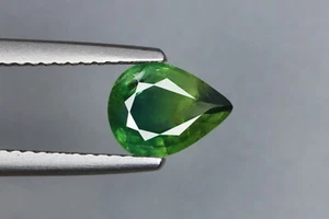 Natural Bicolour Sapphire, Bluish-green, 1.38cts, AIG gemstone certificate - Picture 1 of 4
