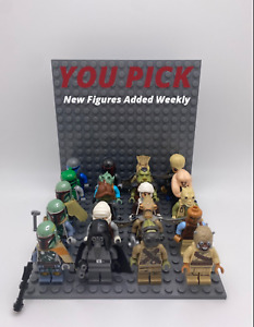 Minifigures LEGO Star Wars - VOUS CHOISISSEZ - Cantina, Boba Fett, Geonosis, Ewok, Jabba