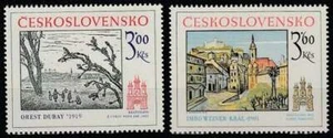 Tjechoslowakije postfris 1978 MNH 2440-2441 - Motieven uit Bratislava - Imagen 1 de 1