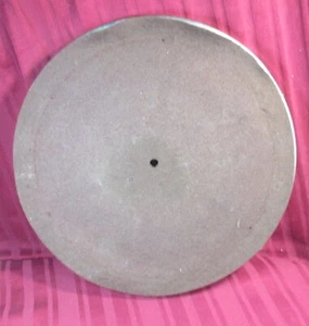 ANTIQUE SONORA VICTROLA TURNTABLE DISC PLATTER FELT COVER 12" 7/16" CENTER HOLE - Picture 1 of 2