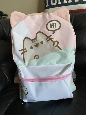 pusheen backpack pink & white New - Image 1 of 4