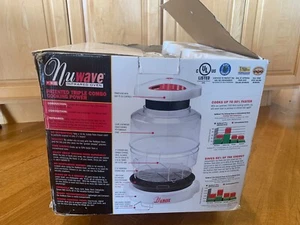 NuWave Infrared Oven Pro Black Complete Set + Pizza Add-Ons New Distressed Box - Picture 1 of 20