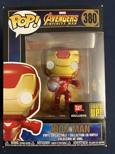 Funko Pop! Iron Man ILUMINA #380 Marvel Avengers Infinity War Walgreen's - Imagen 1 de 6