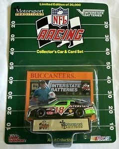 Racing Champions #18 Dale Jarrett 1992 NASCAR Interstate NFL Buccaneers 1:64 - Picture 1 of 6