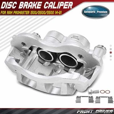 Pinza de freno de disco del conductor delantero con soporte para Ram ProMaster 1500/2500/3500 14-21 Foto 1 de 4