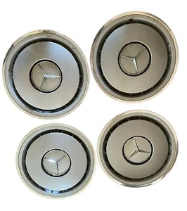Original Mercedes 190 W124 4x wheel caps 15 inch A1244010924 - Picture 1 of 5