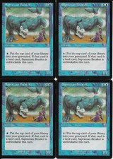 MTG: SAPRAZZAN BREAKER Mercadian Masques UNCOMMON; played, Excellent x4
