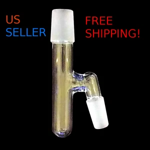 18 mm Stecker auf 14 mm Stecker V Form Glas Adapter | US VERKÄUFER | KOSTENLOSER VERSAND - Bild 1 von 2