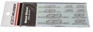 Genuine HONDA MUGEN POWER METAL STICKER DECAL SET 90000-YZ5 -314C JDM CIVIC - Foto 1 di 2