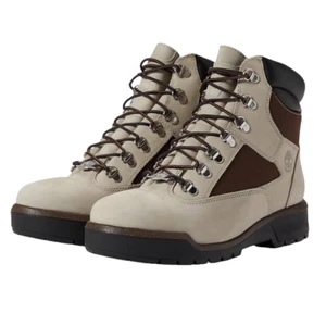 Bota de campo Timberland 6 pulgadas # TB0A29NGK51 hueso y marrón para hombre - Imagen 1 de 4