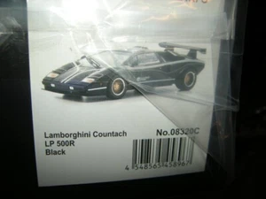 1:18 Kyosho Lamborghini Countach LP 500R black/negro en embalaje original - Imagen 1 de 2