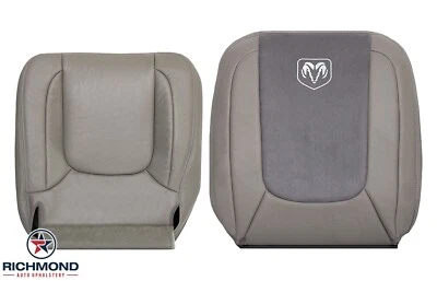 Dodge Ram Laramie SLT 2004-2005 - Cubiertas de asiento de cuero completas del lado del conductor tostado Foto 1 de 4