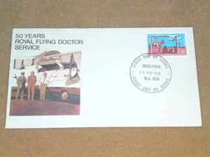AUSTRALIAN FDC - 50 YEARS FLYING DOCTOR - 15 MAY 1978 - Picture 1 of 1