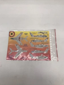 1/48 Daco Products 4831 Thunderstreak & Flash Bare Metal Scheme Stenciling - Bild 1 von 2