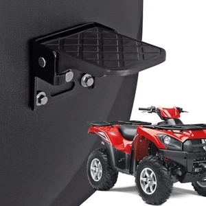 Pares de reposapiés Xislet ATV para clavija de pasajero trasero de cuatro ruedas negro - Imagen 1 de 6